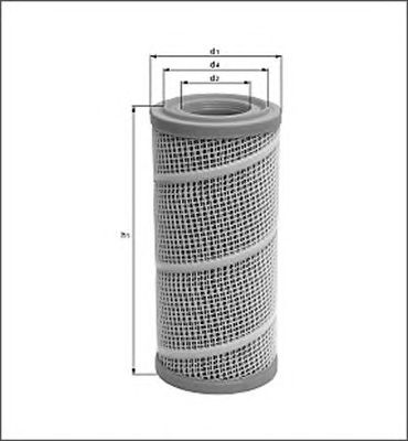 MAGNETI MARELLI 154065447380 -  Воздушный фильтр